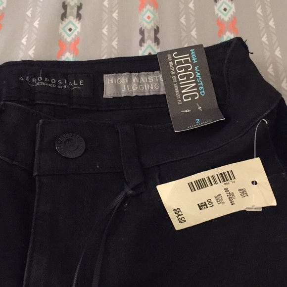 *BOGO 50%*NWT Aeropostale black high waist jegging - Picture 6 of 7